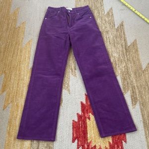 Rolla’s high rise strait purple cords